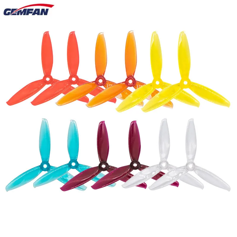 4 шт./2 пары Gemfan Windancer 5043 5*4 3 мм 5 дюймов PC лопастный Пропеллер CW CCW для двигателя 2205