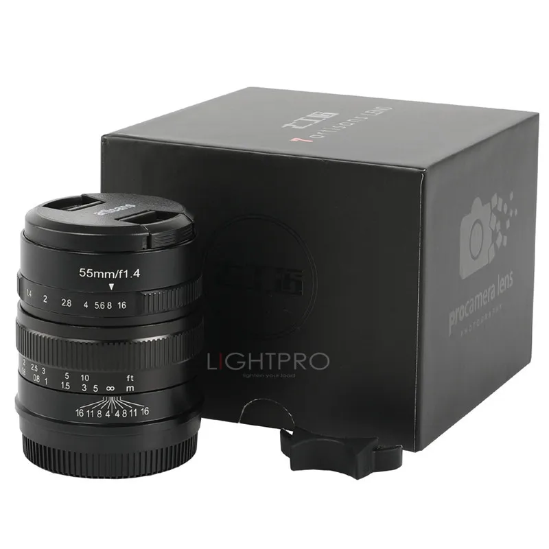 7artisans 55mm F1.4 Large Aperture Portrait Manual Focus Micro Camera Lens Fit for Canon eos-m Mount E-Mount Fuji FX-Amount
7artisans 55mm F1.4 Large Aperture Portrait Manual Focus Micro Camera Lens Fit for Canon eos-m Mount E-Mount Fuji FX-Amount