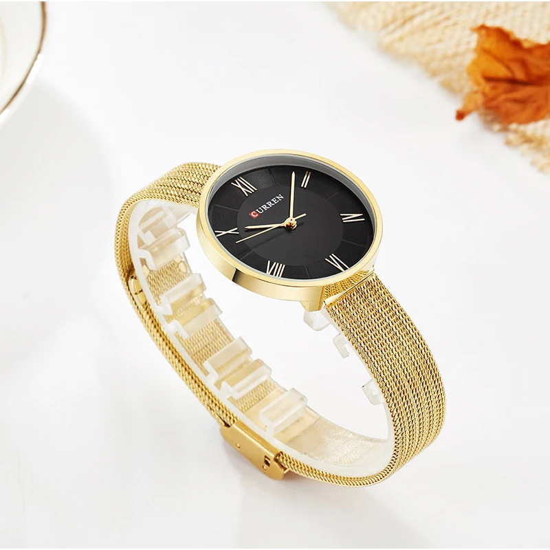 CURREN Brand Luxury Women Bracelet Watches Fashion Women Dress Wristwatch Ladies Quartz Female Clock Relogio Feminino
CURREN Brand Luxury Women Bracelet Watches Fashion Women Dress Wristwatch Ladies Quartz Female Clock Relogio Feminino
