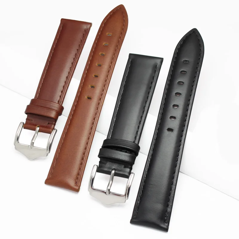 New Watchbands Black Brown Genuine Leather Watch Band Strap 18mm 19mm 20mm 21mm 22mm 24mm Bracelet Accessories Relojes Hombre
New Watchbands Black Brown Genuine Leather Watch Band Strap 18mm 19mm 20mm 21mm 22mm 24mm Bracelet Accessories Relojes Hombre