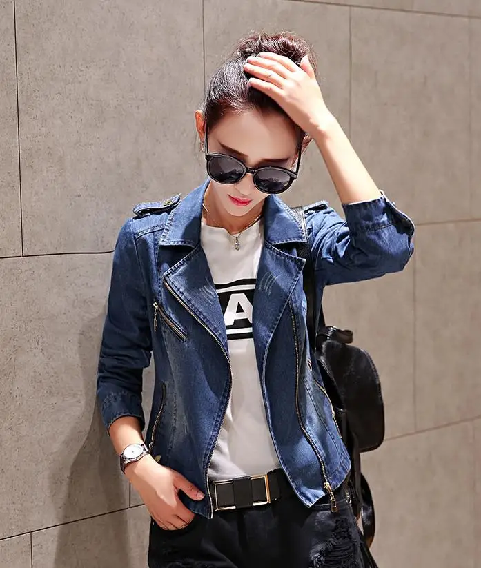 Jackets For Women Denim Blazer Slim Blue Suit Coats Plus Size Female Jacket Designs Blazers
Jackets For Women Denim Blazer Slim Blue Suit Coats Plus Size Female Jacket Designs Blazers