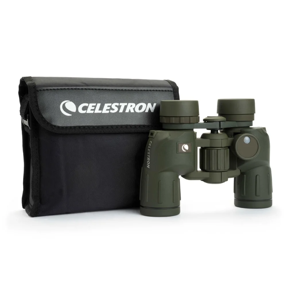 Celestron CAVALRY 7X30 Binocular Telescope With Integrated Compass & Reticle Waterproof for Hunting Hiking Camping Travel
Celestron CAVALRY 7X30 Binocular Telescope With Integrated Compass & Reticle Waterproof for Hunting Hiking Camping Travel