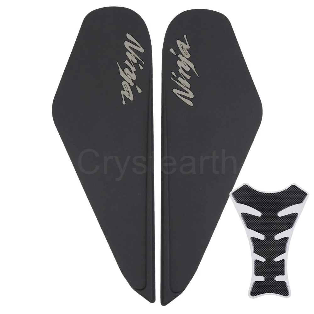 Motorcycle Oil Tank Pads Protector Stickers Side Gas Knee Grip Traction Pads + 1x Decal For Kawasaki Ninja 400 2017 2018
Motorcycle Oil Tank Pads Protector Stickers Side Gas Knee Grip Traction Pads + 1x Decal For Kawasaki Ninja 400 2017 2018