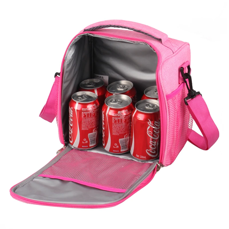 SIKOTE Portable Cooler Bag Insulation Lunch Box Solid Tote Bag Crossbody Picnic Bag Pink Black Blue Lancheira Termica Marmitas
SIKOTE Portable Cooler Bag Insulation Lunch Box Solid Tote Bag Crossbody Picnic Bag Pink Black Blue Lancheira Termica Marmitas