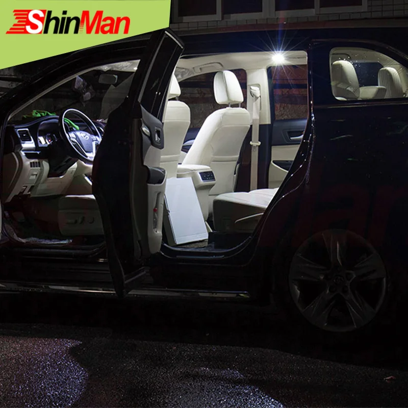 ShinMan12x LED CAR Light Car LED Interior Car lighting For Infiniti Q50 LED Interior Light kit 2014-2016 LED Car interior