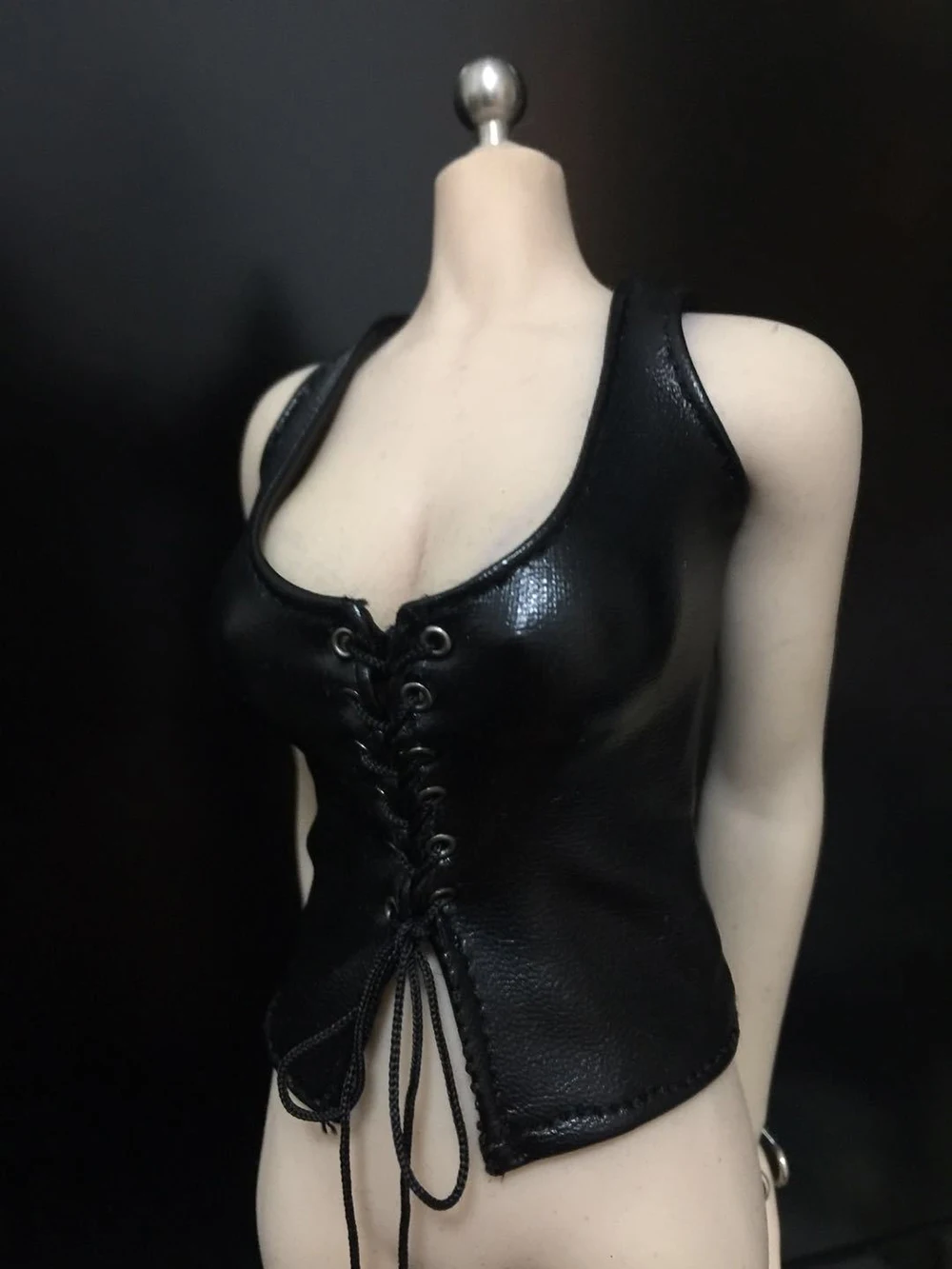 Cool Custom Female Sexy 1/6 Scale PH 4.0 Female Black Leather Vest Clothes Accessories fit 12" Body
Cool Custom Female Sexy 1/6 Scale PH 4.0 Female Black Leather Vest Clothes Accessories fit 12" Body