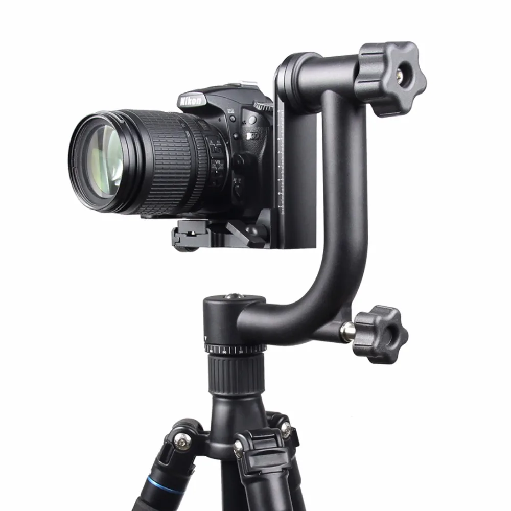 

YELANGU Horizontal 360 Degree Panoramic Gimbal Tripod Head for Nikon Canon SONY Samsung Digital SLR Camera and Home DV