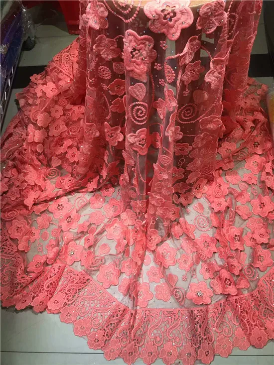 pink Color African Lace Fabric 2019 Embroidered Nigerian Beaded Laces Fabric.High Quality French Tulle Lace Fabric For Women
pink Color African Lace Fabric 2019 Embroidered Nigerian Beaded Laces Fabric.High Quality French Tulle Lace Fabric For Women