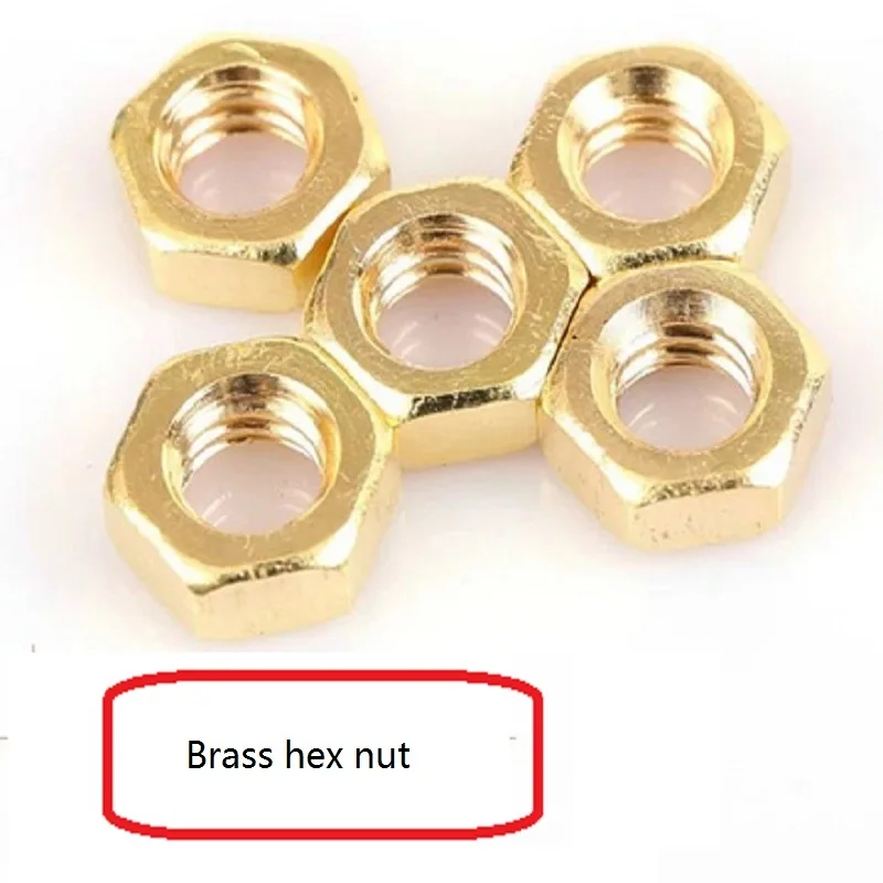 50pcs Free delivery Copper Hexagonal Brass Hex Nuts Hexagon Nuts M1M1.2M1.4M1.6M1.7 M2 M2.5 M3M3.5 M4 M5 M6 M8 M10 M12 M14M16
50pcs Free delivery Copper Hexagonal Brass Hex Nuts Hexagon Nuts M1M1.2M1.4M1.6M1.7 M2 M2.5 M3M3.5 M4 M5 M6 M8 M10 M12 M14M16