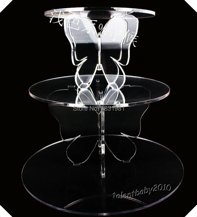 wedding decoration 3 Tier unique Butterfly clear Layout Beautiful grace Acrylic Cupcake Stand Party / Wedding / Festival Supplie
wedding decoration 3 Tier unique Butterfly clear Layout Beautiful grace Acrylic Cupcake Stand Party / Wedding / Festival Supplie