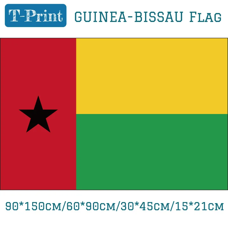 The Republic of Guinea-Bissau National Flag 90*150cm 60*90cm 40*60cm Flying Flag 15*21cm Hand Flag 3x5ft Banners For Decoration
The Republic of Guinea-Bissau National Flag 90*150cm 60*90cm 40*60cm Flying Flag 15*21cm Hand Flag 3x5ft Banners For Decoration