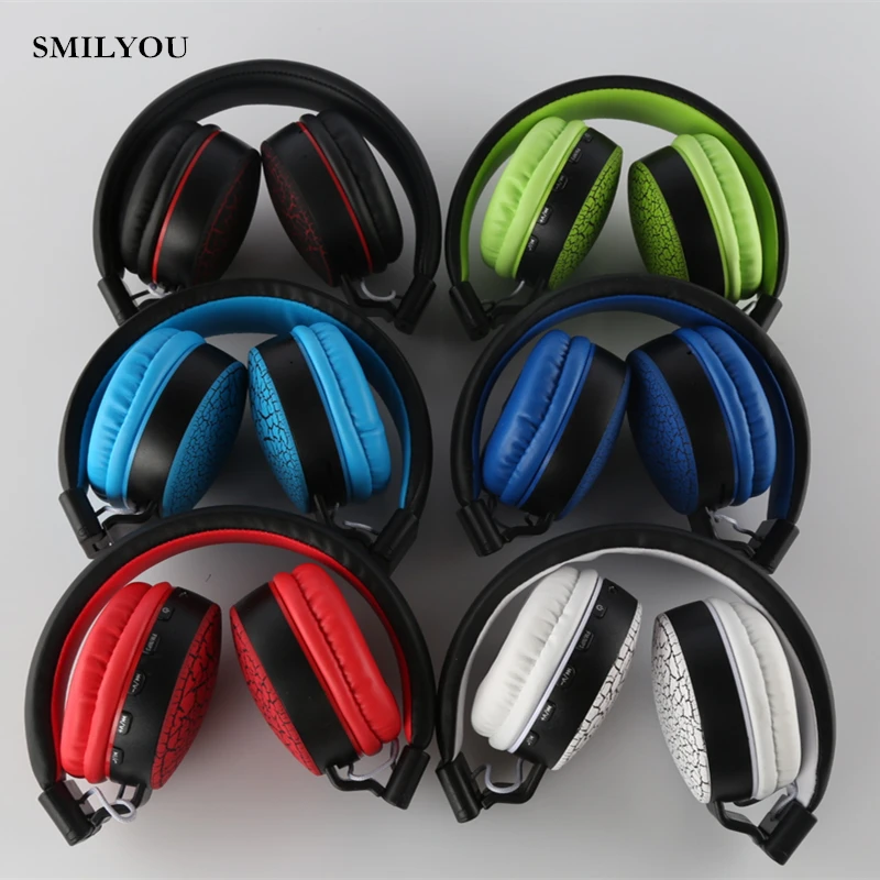 SMILYOU MS772 трещины беспроводные Bluetooth наушники головная повязка стерео гарнитура