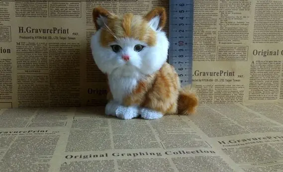 Модель игрушечного желтого котика 12x10x15 см, Полиэтиленовая Смола ручной работы, подарок для украшения дома a2474
Модель игрушечного желтого котика 12x10x15 см, Полиэтиленовая Смола ручной работы, подарок для украшения дома a2474