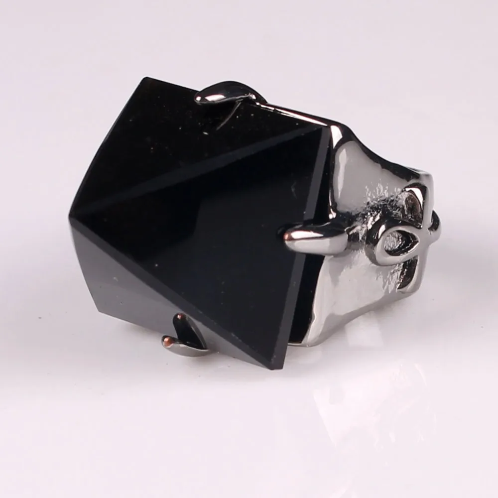Druzy Big Size Fashion Stainless Steel Ring Black Ring For Women's Brithday And Fit For A Gift To Send Friends 1pcs
Druzy Big Size Fashion Stainless Steel Ring Black Ring For Women's Brithday And Fit For A Gift To Send Friends 1pcs
