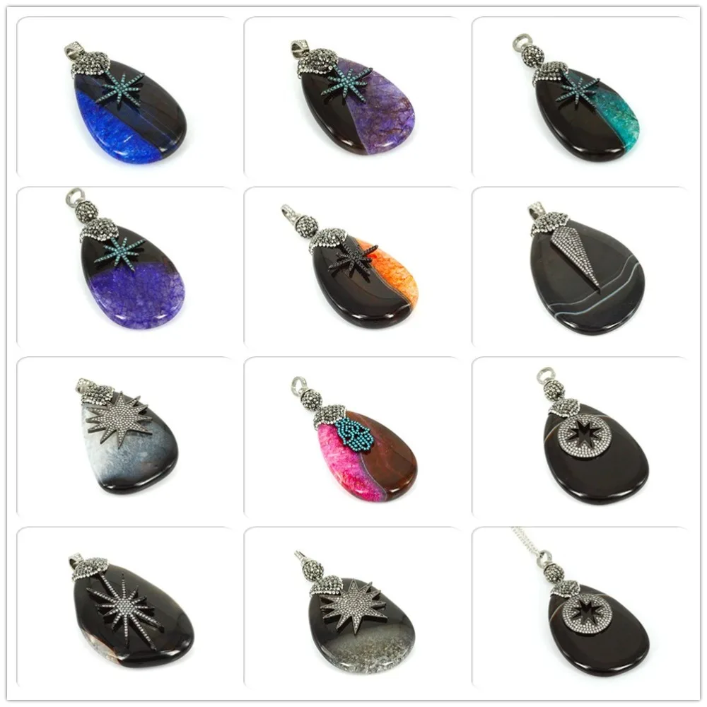 2017 Newest Natural Gem Stone Quartz Pendants For Women Necklace Vintage Jewelry CZ Pattern Charm Stone Pendants
2017 Newest Natural Gem Stone Quartz Pendants For Women Necklace Vintage Jewelry CZ Pattern Charm Stone Pendants