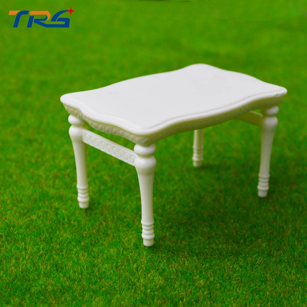 10 Sets European Style Square Dining Table Chair Set Railway Model Train 1:25 G Scale
10 Sets European Style Square Dining Table Chair Set Railway Model Train 1:25 G Scale