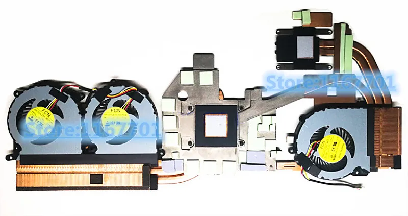 New Original Laptop/Notebook CPU/GPU cooling Radiator heatsink&Fan for Hasee G99E G97E MACHENIKE PX7 Terrans Force T700 T7 
New Original Laptop/Notebook CPU/GPU cooling Radiator heatsink&Fan for Hasee G99E G97E MACHENIKE PX7 Terrans Force T700 T7