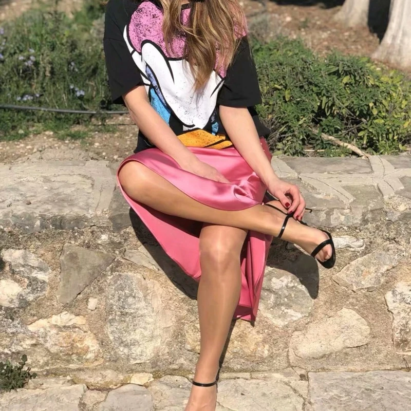Boho vintage a line high waist skirts womens midi skirt streetwear satin skirt women fake silk skirt Summer 2019 streetwear
Boho vintage a line high waist skirts womens midi skirt streetwear satin skirt women fake silk skirt Summer 2019 streetwear