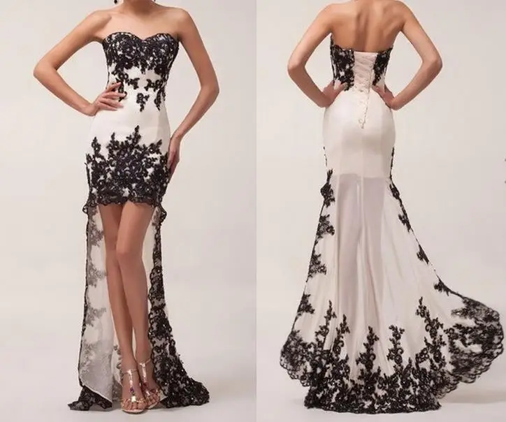 New Design High low prom dresses 2016 appliques beading sweetheart sleeveless Floor-Length Vestido de festa party dress P341
New Design High low prom dresses 2016 appliques beading sweetheart sleeveless Floor-Length Vestido de festa party dress P341