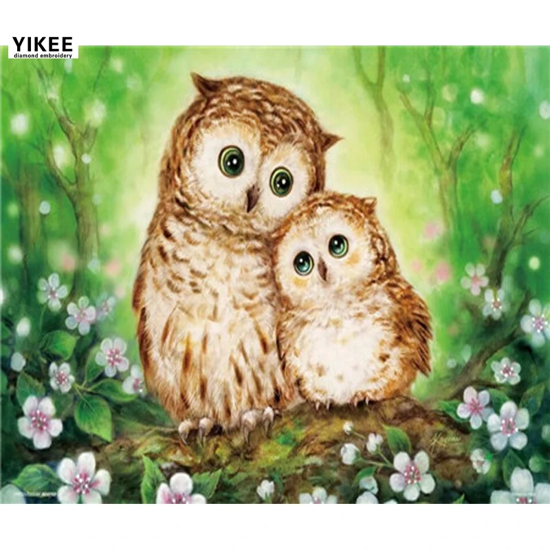 YIKEE owl diamond embroidery Full Drill Diamond Embroidery Sale Handmade Wall Decor Scenery Mosaic Crystal dz010
YIKEE owl diamond embroidery Full Drill Diamond Embroidery Sale Handmade Wall Decor Scenery Mosaic Crystal dz010