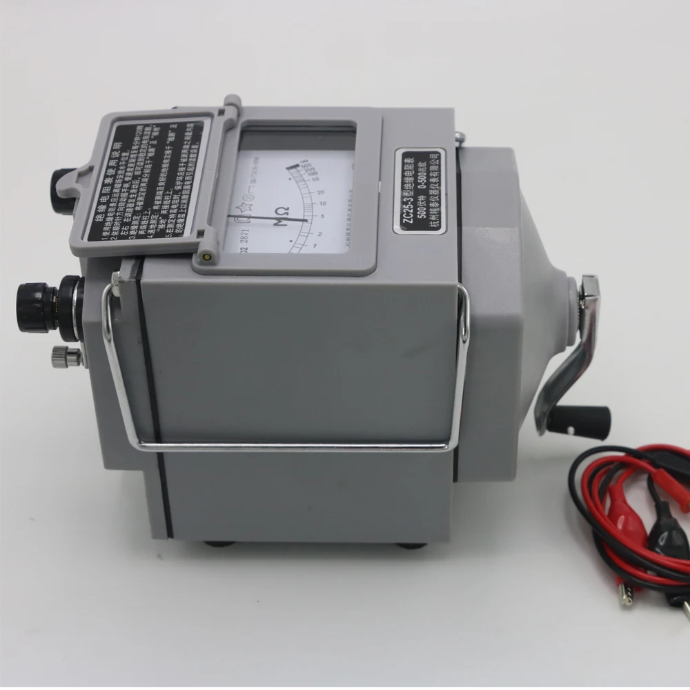 ZC25-3 500V изоляция измеритель МОМ Измеритель сопротивления мегометр мегомметр