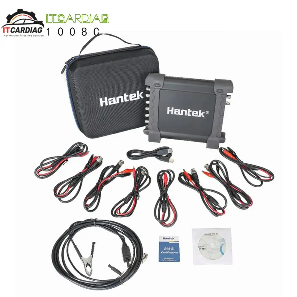 Осциллограф Hantek 1008C, 8 каналов, программируемый генератор, Автомобильный Мультиметр, ПК, портативный
Осциллограф Hantek 1008C, 8 каналов, программируемый генератор, Автомобильный Мультиметр, ПК, портативный