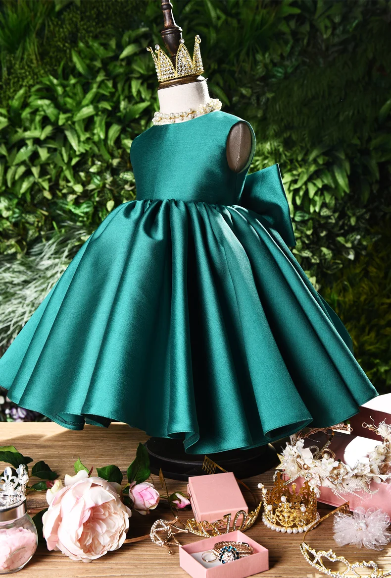 Satin Tulle Infant Birthday Party Little Dress Bow Baby Girl Christening Gowns Toddler Events Party Wear Girl Baptism Clothing
Satin Tulle Infant Birthday Party Little Dress Bow Baby Girl Christening Gowns Toddler Events Party Wear Girl Baptism Clothing