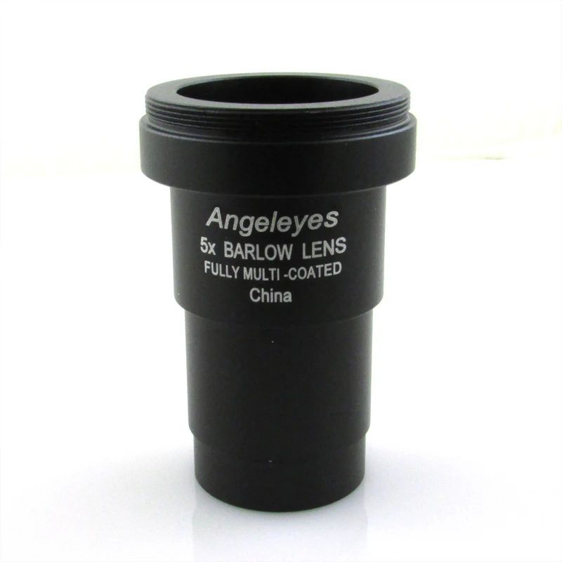 Angeleyes M42X0.75 Metal 5X Barlow lens / Barlow 1.25 inches 31.7mm eyepiece lens for Astronomical Telescope binoculars
Angeleyes M42X0.75 Metal 5X Barlow lens / Barlow 1.25 inches 31.7mm eyepiece lens for Astronomical Telescope binoculars