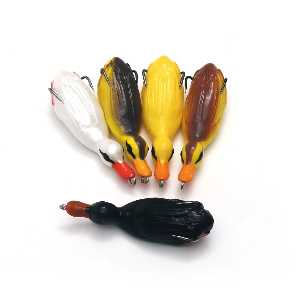 Новинка 22 г 11 см Topwater Duck с тройными крючками для рыболовной приманки Snakehead мягкие приманки
Новинка 22 г 11 см Topwater Duck с тройными крючками для рыболовной приманки Snakehead мягкие приманки