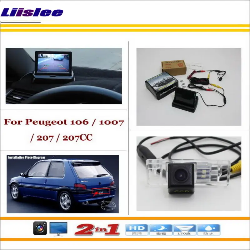 Auto Camera For Peugeot 106 1007 207 207CC Car Rear Camera 4.3" TFT LCD Screen Monitor Back Up Parking System
Auto Camera For Peugeot 106 1007 207 207CC Car Rear Camera 4.3" TFT LCD Screen Monitor Back Up Parking System