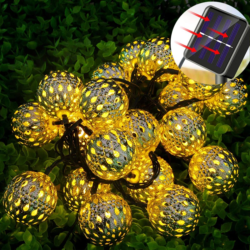 5M 20 Globe Christmas Holiday Lights Solar String Light Outdoor Garden Christmas Tree Festival Party Home Wedding Decoration
5M 20 Globe Christmas Holiday Lights Solar String Light Outdoor Garden Christmas Tree Festival Party Home Wedding Decoration