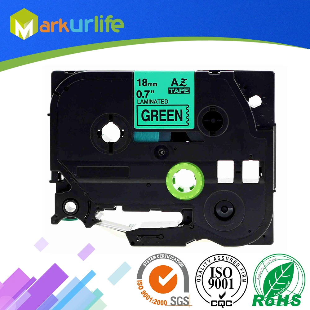 1 Pack Laminated Tape Compatible for Brother TZE741 Tze741 TZe-741 P-Touch Labeler Adhensive tze741(Black on Green, 18mm x 8m)
1 Pack Laminated Tape Compatible for Brother TZE741 Tze741 TZe-741 P-Touch Labeler Adhensive tze741(Black on Green, 18mm x 8m)