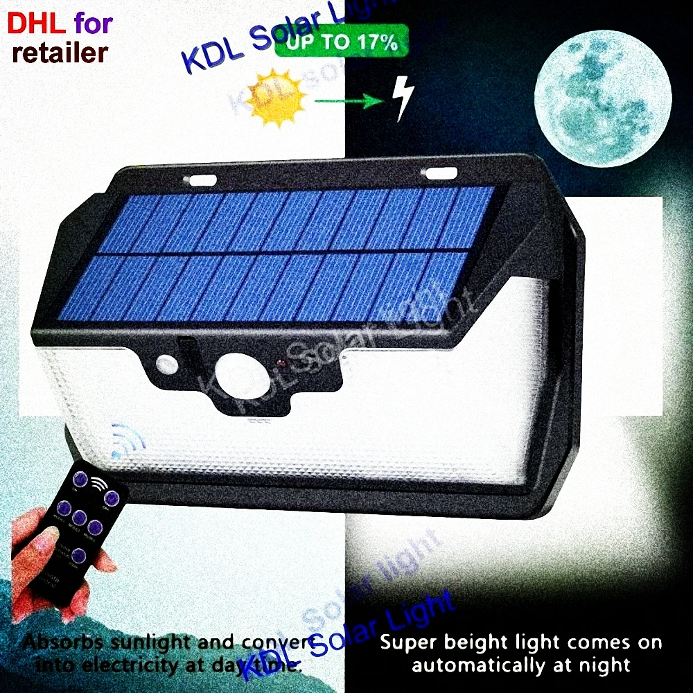 55 LED 900lm Solar Light remote control radar smart IP65 indoor waterproof IP6 ca street wall lamp yard camp garage pati
55 LED 900lm Solar Light remote control radar smart IP65 indoor waterproof IP6 ca street wall lamp yard camp garage pati