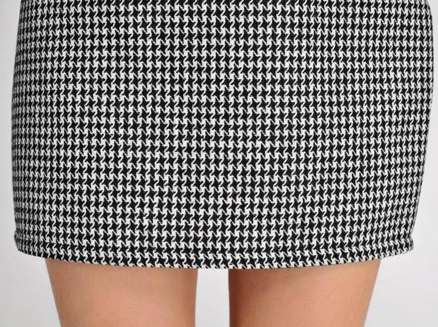 New Spring Autumn Winter Women Skirt Casual Slim High Waist Short Skirt Elegant Houndstooth Straight Skirt Skirts Women LY66
New Spring Autumn Winter Women Skirt Casual Slim High Waist Short Skirt Elegant Houndstooth Straight Skirt Skirts Women LY66