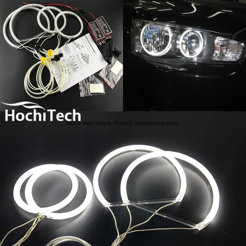 HochiTech белый 6000 К CCFL головной светильник Halo ангел демон глаза комплект ангела для