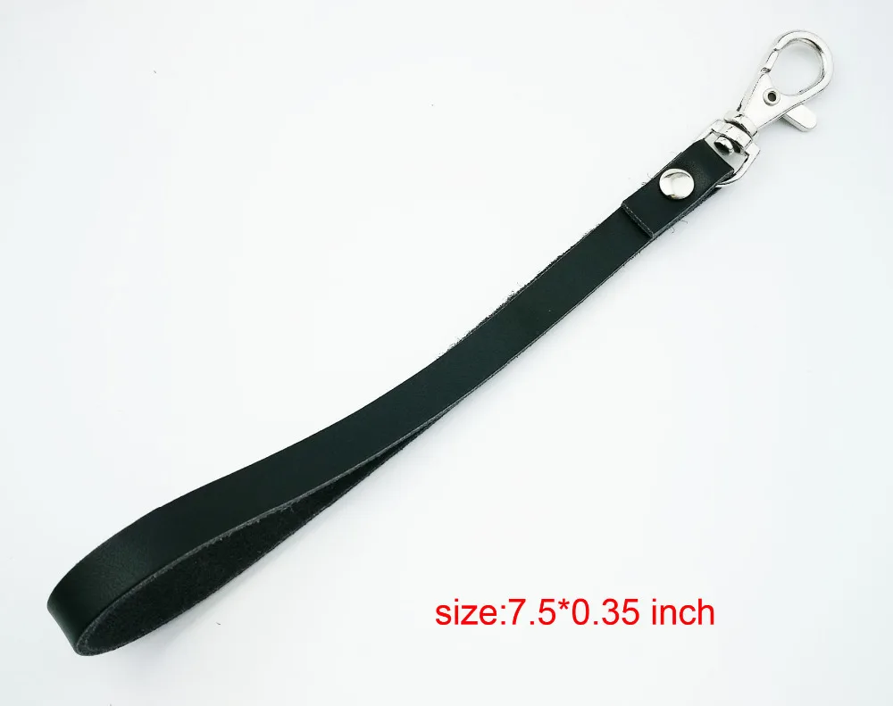 Free Shipping 2 pcs Black Genuine Leather Replacement Wrist Strap For Clutch/Wristlet/purse/pouch (Thin Small)
Free Shipping 2 pcs Black Genuine Leather Replacement Wrist Strap For Clutch/Wristlet/purse/pouch (Thin Small)
