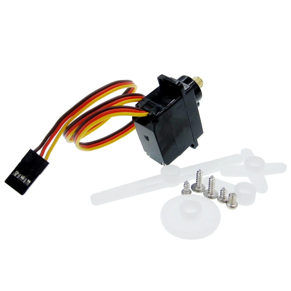 Металлическая Шестерня Mini Size Аналоговый сервопривод ES08MA II для RC двигателя