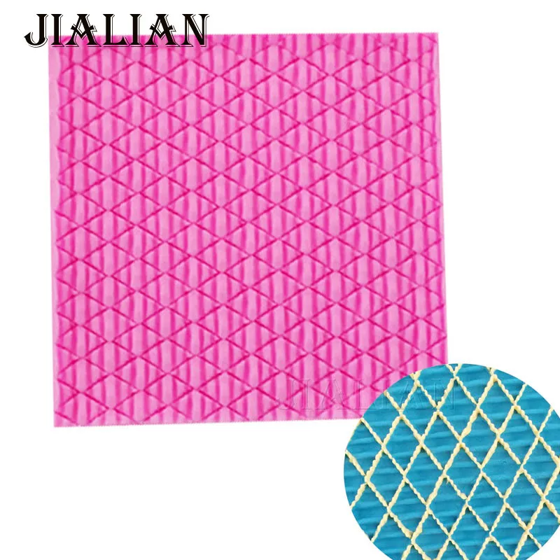 Wool texture lace pattern Fondant Cake Decorating tools baking Mold chocolate sugar art displays T0902
Wool texture lace pattern Fondant Cake Decorating tools baking Mold chocolate sugar art displays T0902