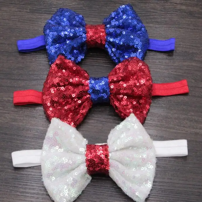 15pcs/lot 5'' Color Mixing Glitter Messy Sequin Bow Solid Elastic Headband For 4th of July Elastic Headband Hairbow
15pcs/lot 5'' Color Mixing Glitter Messy Sequin Bow Solid Elastic Headband For 4th of July Elastic Headband Hairbow