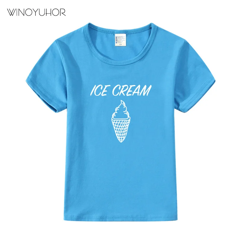 Summer style Children Clothing 2021 New Kid costume Baby Ice Cream Pattern Casual Girl's Tops Tees Boy's T-shirts
Summer style Children Clothing 2021 New Kid costume Baby Ice Cream Pattern Casual Girl's Tops Tees Boy's T-shirts