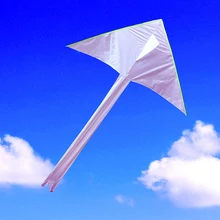 Free shipping 200cm large diy kite 5pcs/lot children white kite flying wholesale kites nylon ripstop fabric diamond kites koi