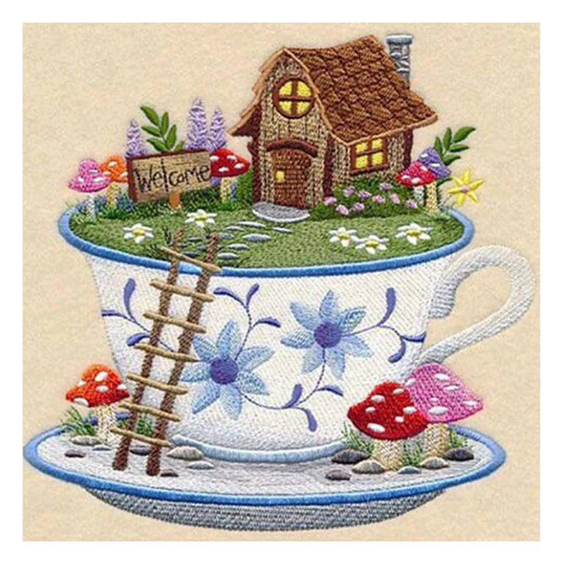 YI BRIGHT Full Drill DIY Diamond Painting" House on the cup" Embroidery Cross Stitch Mosaic Rhinestones Home Decor CNN
YI BRIGHT Full Drill DIY Diamond Painting" House on the cup" Embroidery Cross Stitch Mosaic Rhinestones Home Decor CNN