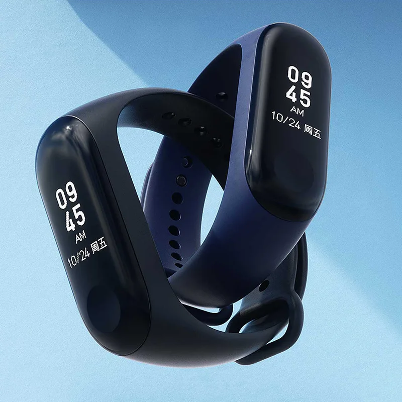 Оригинальный фитнес трекер Xiaomi Mi Band 3 водонепроницаемый смарт браслет с OLED