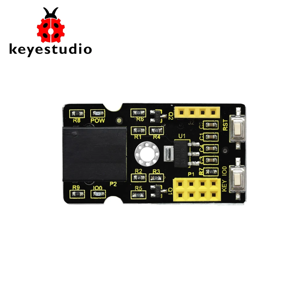 Фото Keyestudio RJ11 Простая установка plug WI FI и Bluetooth щит для Arduino/совместим с ESP8266
