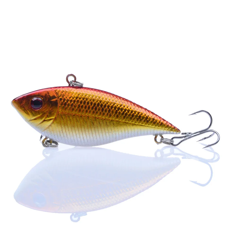 Hard Sinking Fishing VIB Lures 7cm 11.5g High Carbon Steel Treble Hooks Fishing Bait Variant Colors for Choose Fishing Tackle
Hard Sinking Fishing VIB Lures 7cm 11.5g High Carbon Steel Treble Hooks Fishing Bait Variant Colors for Choose Fishing Tackle