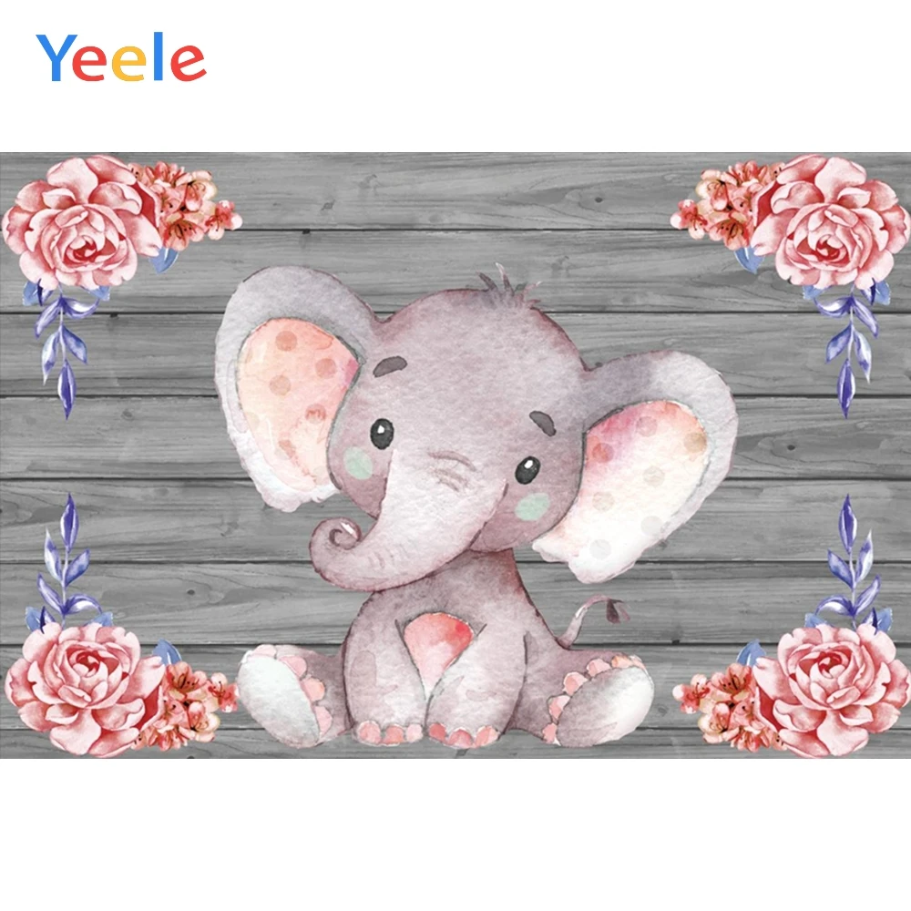 Yeele Pink Flower Elephant Wood Board Baby Shower Girl Birthday Party Backdrop Vinyl Photography Background For Photo Studio
Yeele Pink Flower Elephant Wood Board Baby Shower Girl Birthday Party Backdrop Vinyl Photography Background For Photo Studio
