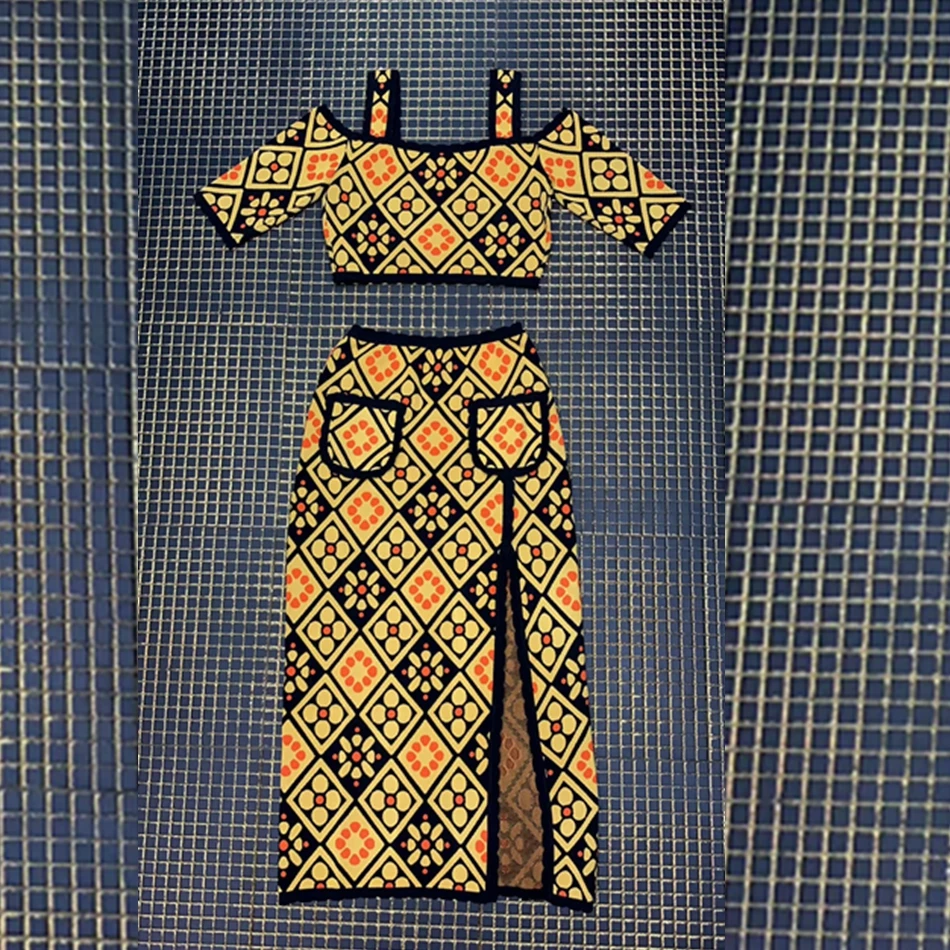 2019 New Sexy Summer Women Dress Patchwork Gold Jacquard Bandage Dress Pockets Split Short Sleeve Spaghetti Strap Vestidos
2019 New Sexy Summer Women Dress Patchwork Gold Jacquard Bandage Dress Pockets Split Short Sleeve Spaghetti Strap Vestidos