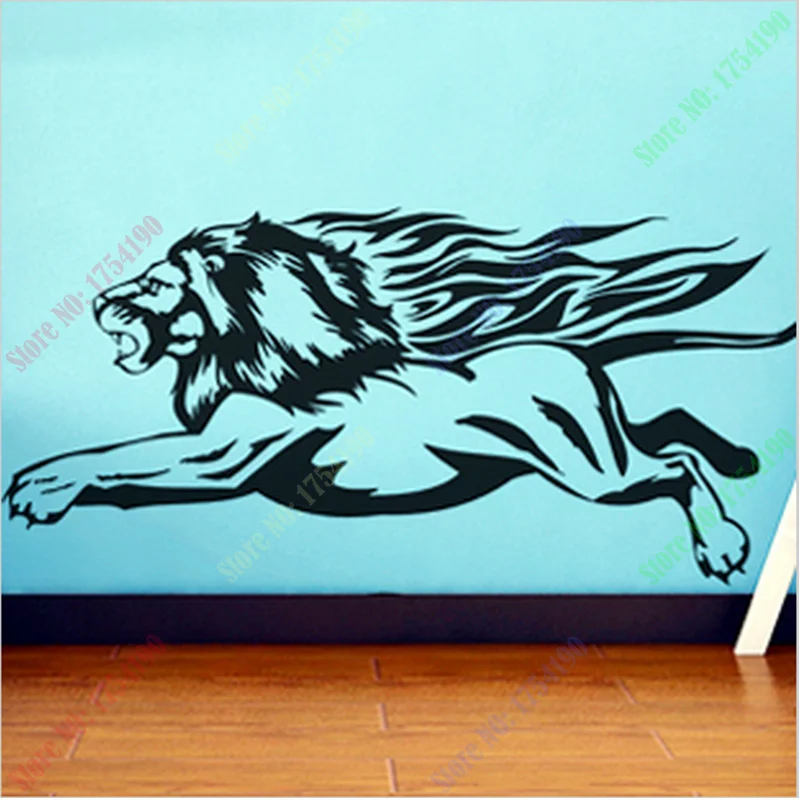 Free Shipping New Wall stickers Home decor SIze:560mm*1170mm PVC Vinyl paster Removable Art Mural Lion
Free Shipping New Wall stickers Home decor SIze:560mm*1170mm PVC Vinyl paster Removable Art Mural Lion