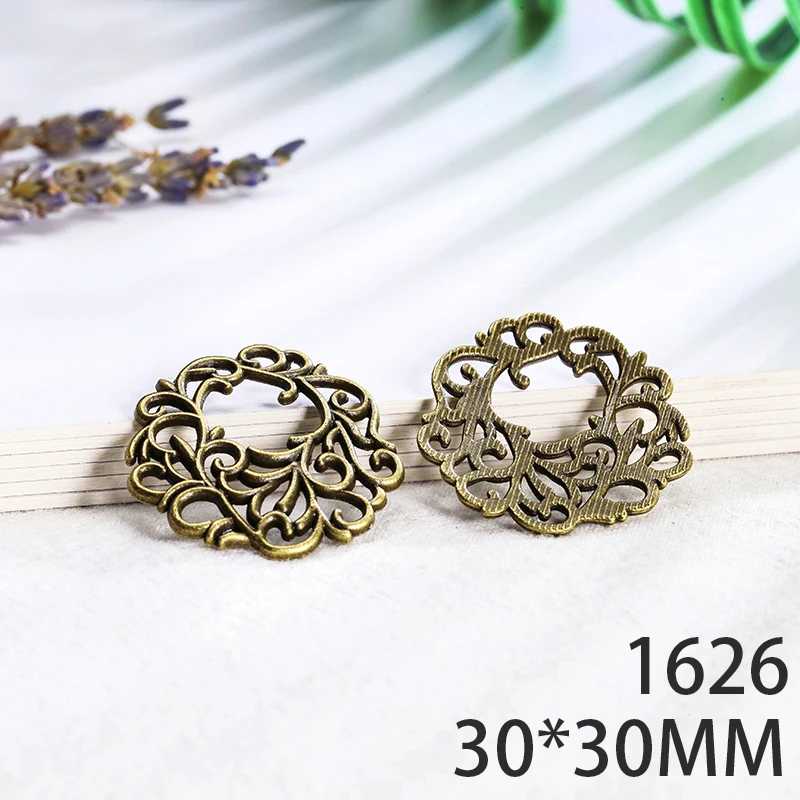 30*30mm 6pcs National Style Flowers Alloy Pendant For Diy Jewelry Making 2 Colors Antique Silver Antique Bronze No.1626
30*30mm 6pcs National Style Flowers Alloy Pendant For Diy Jewelry Making 2 Colors Antique Silver Antique Bronze No.1626