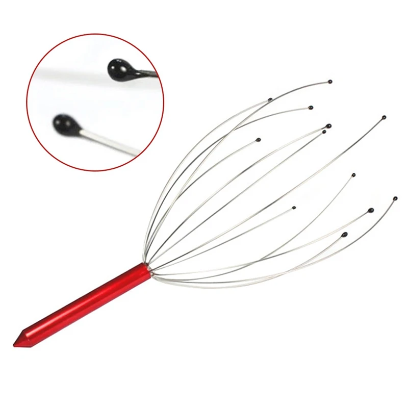 Claw Massager Body Massager Octopus Head Scalp Neck Equipment Stress Release Massage Tens Pain Relief Head Care Random Color
Claw Massager Body Massager Octopus Head Scalp Neck Equipment Stress Release Massage Tens Pain Relief Head Care Random Color